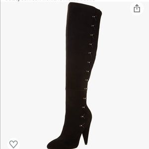 Betsey Johnson over the knee boots new